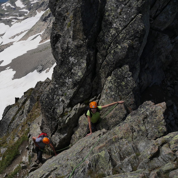 Itinéraire de la traversée des aiguilles crochues
