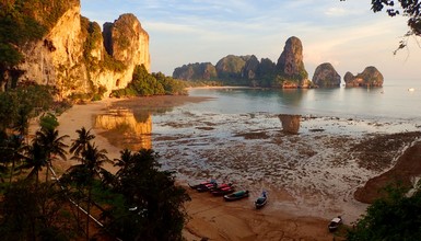 Une semaine d’escalade en Thaïlande, Tonsai... un petit paradis