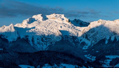 La Tournette en (mono) ski de randonnée