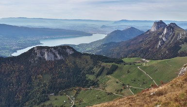Le tour du lac d'Annecy en randonnée par le GR de Pays