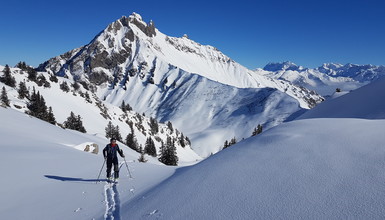 Tour du Roc d'Enfer en ski de rando