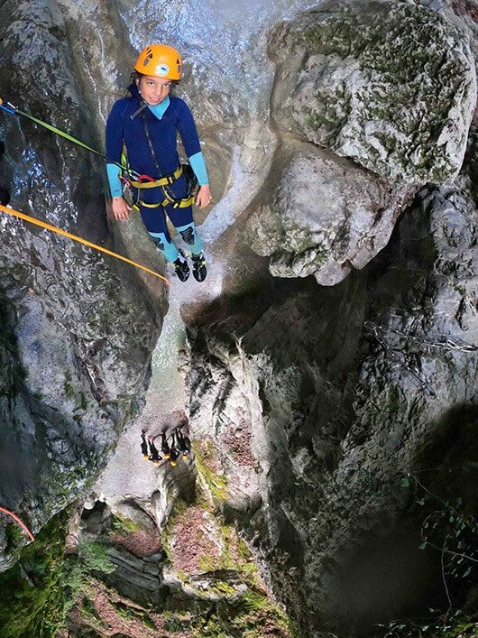 canyoning angon boite aux lettres