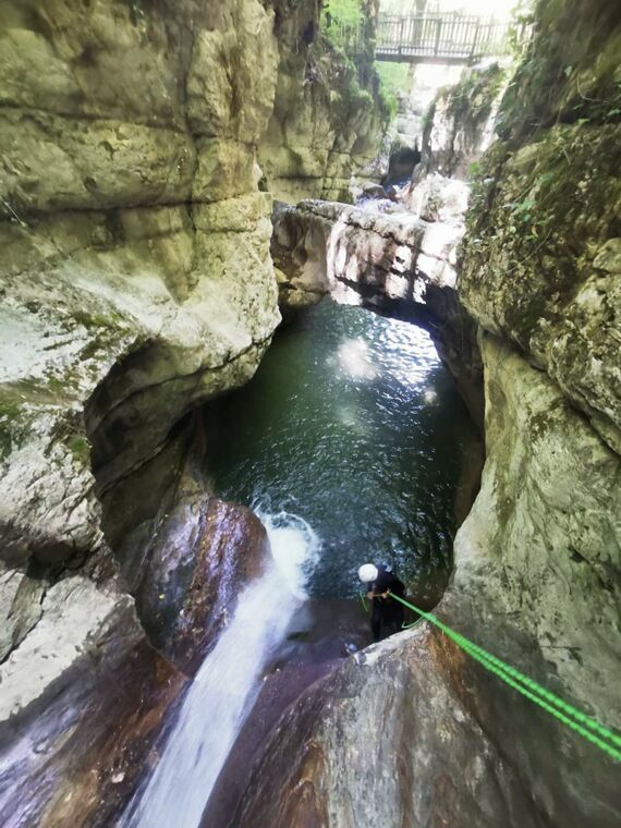 Canyon de Ternèze Bauges