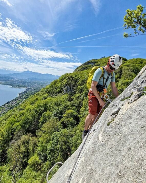 via ferrata aix les bains