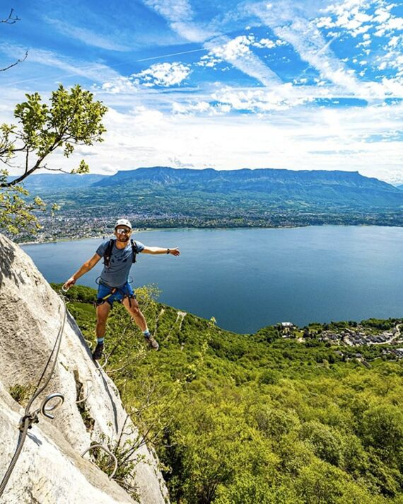 via ferrata aix les bains