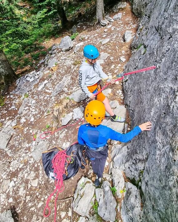 stage enfant escalade de 13 à 15 ans