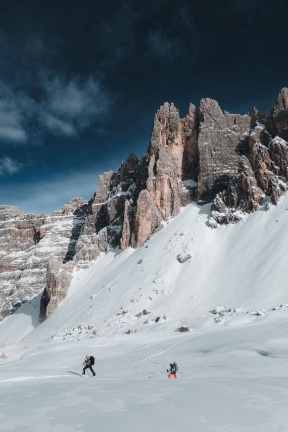 Ski de randonnée dans les Dolomites