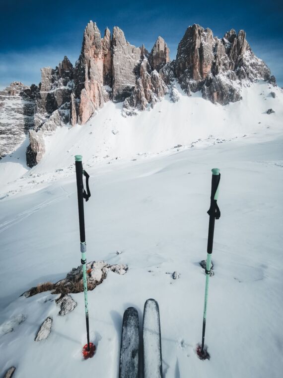 Ski de randonnée dans les Dolomites