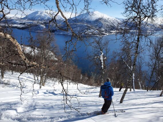 Ski de randonnée dans le Finnmark Norvége