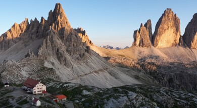 Au coeur des dolomites d'Ampezzo
