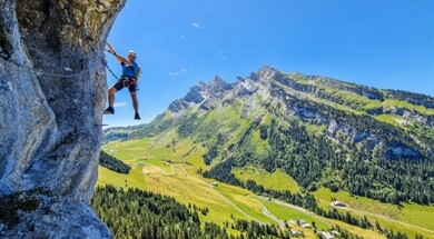 via ferrata Yves Pollet-Villard à la Clusaz