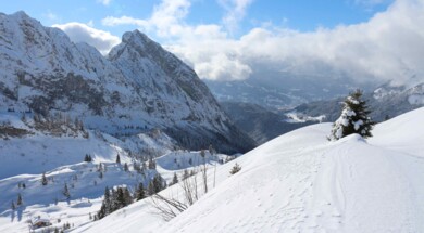 Raquettes dans le Haut-Giffre sur les hauteurs de Samoëns