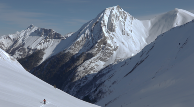 Raid à ski dans les Bauges