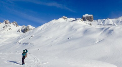 Séjour ski de randonnée autour de la Pierra Menta