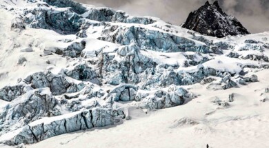 Ski freeride Chamonix Mont Blanc