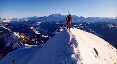 Traversée des Aravis à ski