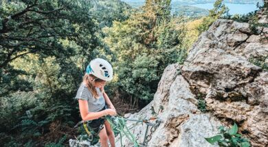 stage enfant escalade de 13 à 15 ans