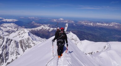 Mont Blanc en ski de randonnée
